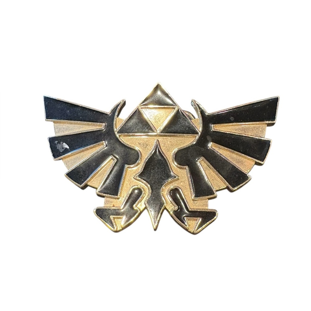 Nintendo The Legend of Zelda Triforce Crest Belt Buckle – 2008 J12